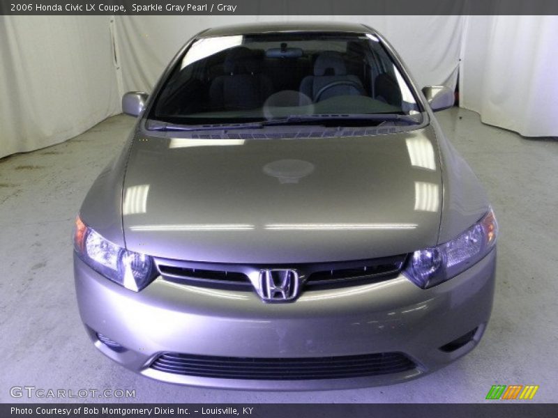 Sparkle Gray Pearl / Gray 2006 Honda Civic LX Coupe