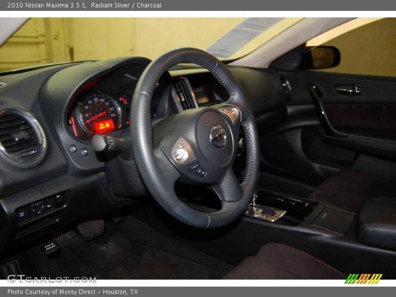 Radiant Silver / Charcoal 2010 Nissan Maxima 3.5 S