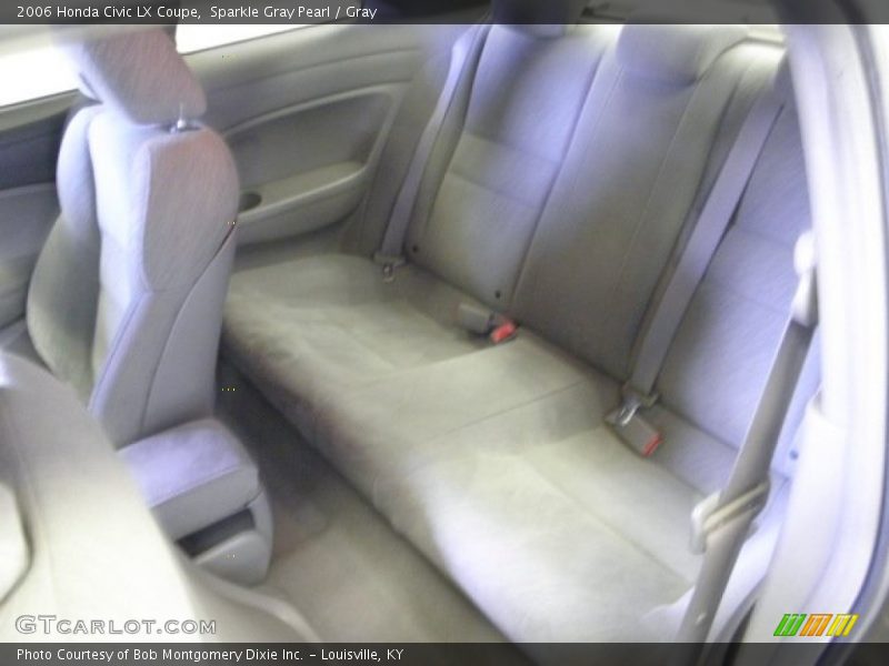 Sparkle Gray Pearl / Gray 2006 Honda Civic LX Coupe