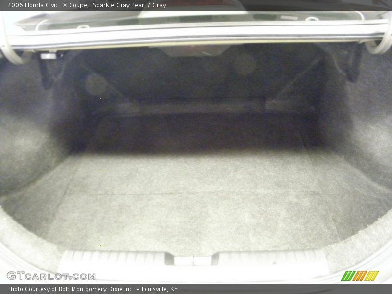 Sparkle Gray Pearl / Gray 2006 Honda Civic LX Coupe