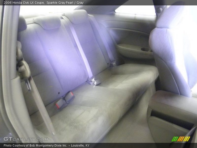 Sparkle Gray Pearl / Gray 2006 Honda Civic LX Coupe