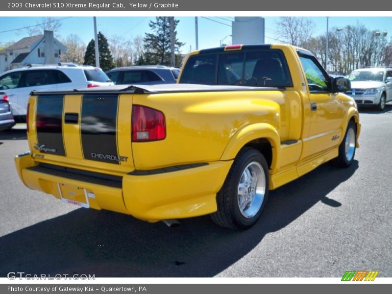 Yellow / Graphite 2003 Chevrolet S10 Xtreme Regular Cab