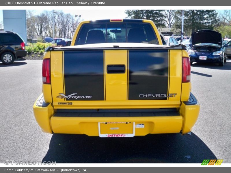 Yellow / Graphite 2003 Chevrolet S10 Xtreme Regular Cab