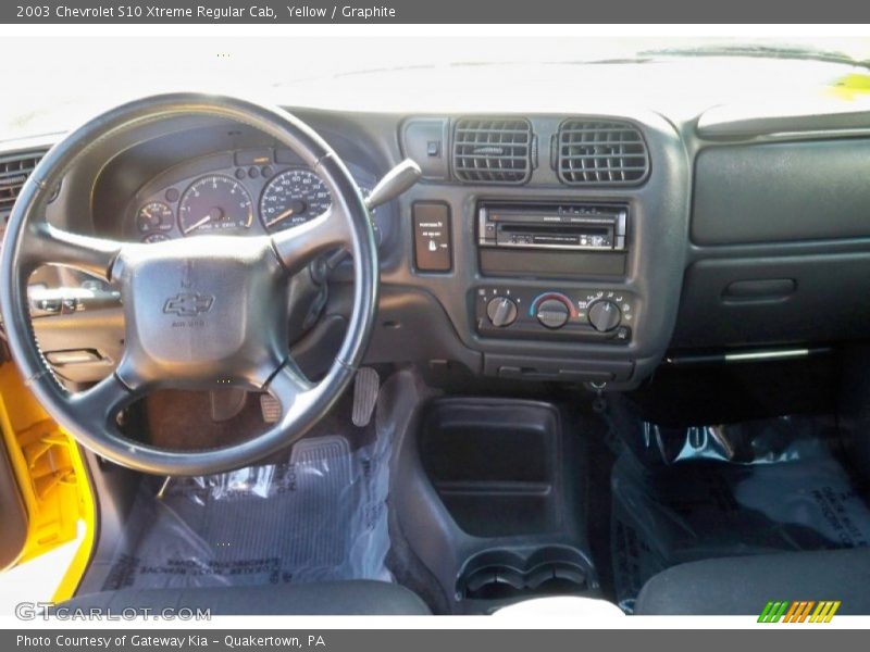Yellow / Graphite 2003 Chevrolet S10 Xtreme Regular Cab