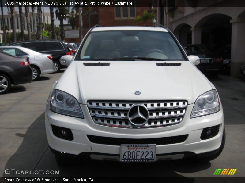 Arctic White / Cashmere 2009 Mercedes-Benz ML 320 BlueTec 4Matic