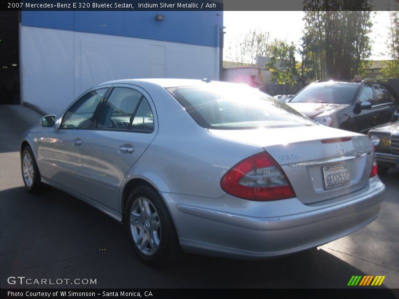 Iridium Silver Metallic / Ash 2007 Mercedes-Benz E 320 Bluetec Sedan