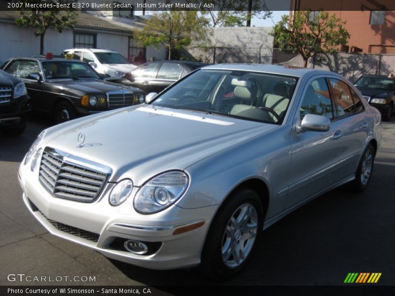 Iridium Silver Metallic / Ash 2007 Mercedes-Benz E 320 Bluetec Sedan