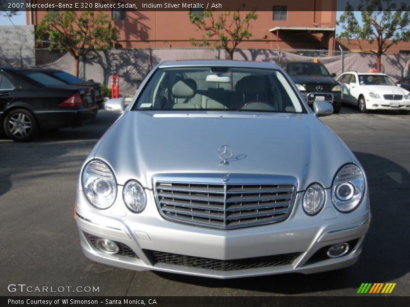Iridium Silver Metallic / Ash 2007 Mercedes-Benz E 320 Bluetec Sedan