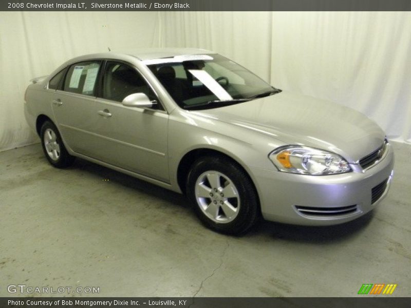 Silverstone Metallic / Ebony Black 2008 Chevrolet Impala LT