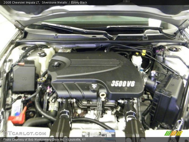Silverstone Metallic / Ebony Black 2008 Chevrolet Impala LT