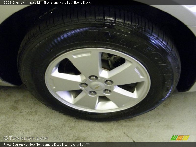 Silverstone Metallic / Ebony Black 2008 Chevrolet Impala LT