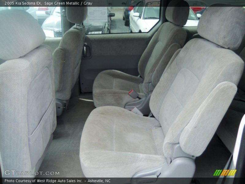 Sage Green Metallic / Gray 2005 Kia Sedona EX