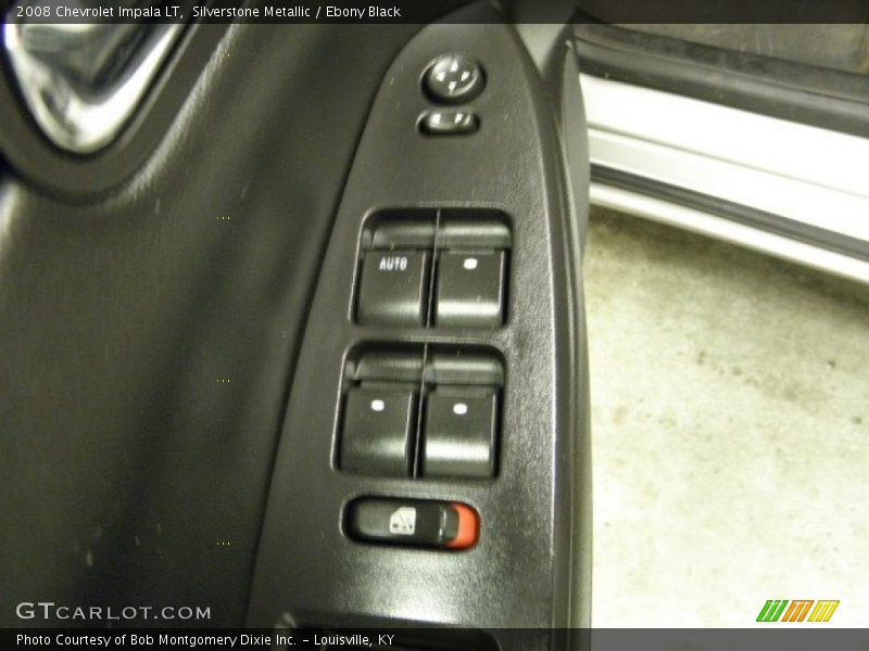 Silverstone Metallic / Ebony Black 2008 Chevrolet Impala LT
