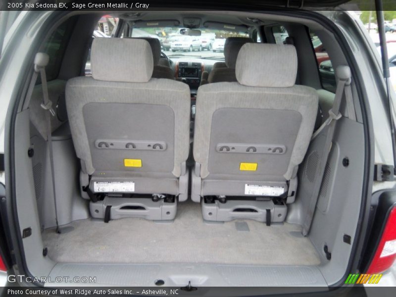 Sage Green Metallic / Gray 2005 Kia Sedona EX