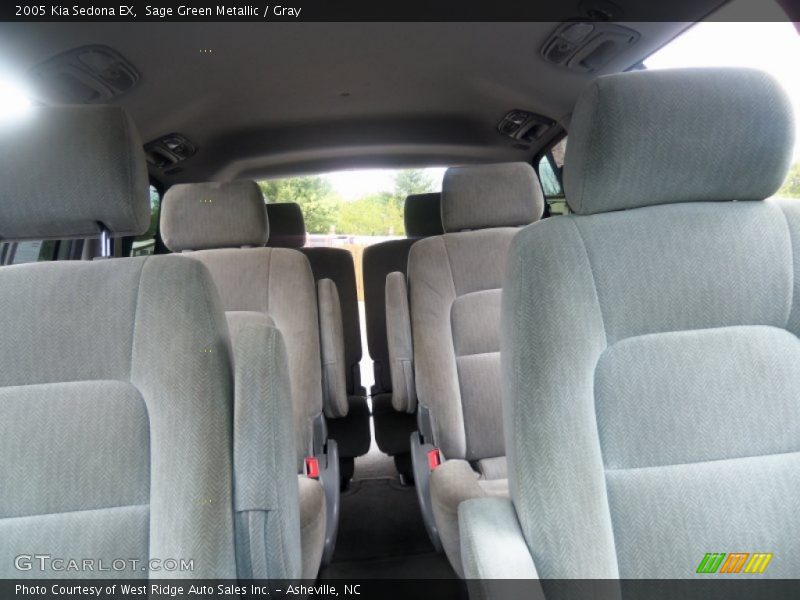 Sage Green Metallic / Gray 2005 Kia Sedona EX