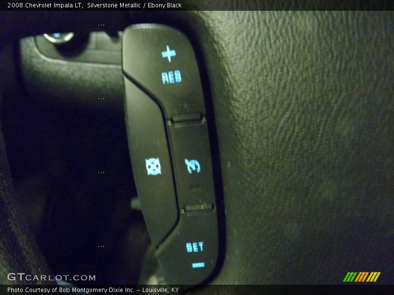 Silverstone Metallic / Ebony Black 2008 Chevrolet Impala LT