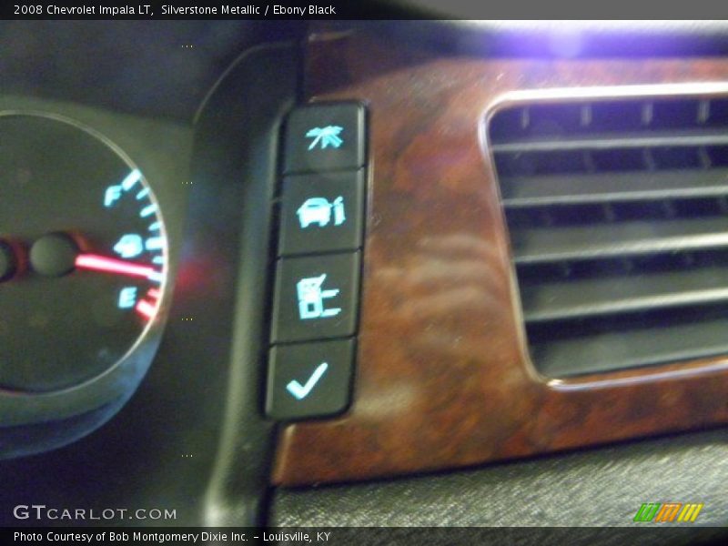 Silverstone Metallic / Ebony Black 2008 Chevrolet Impala LT