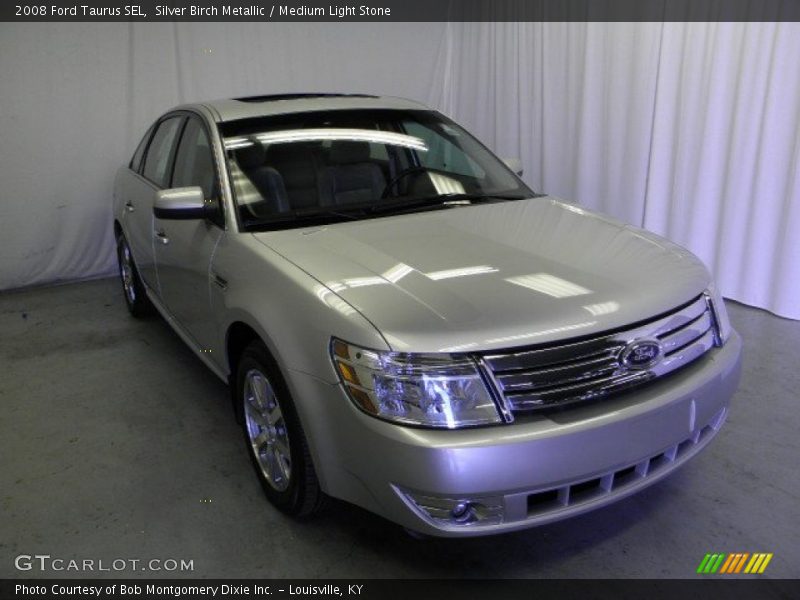 Silver Birch Metallic / Medium Light Stone 2008 Ford Taurus SEL