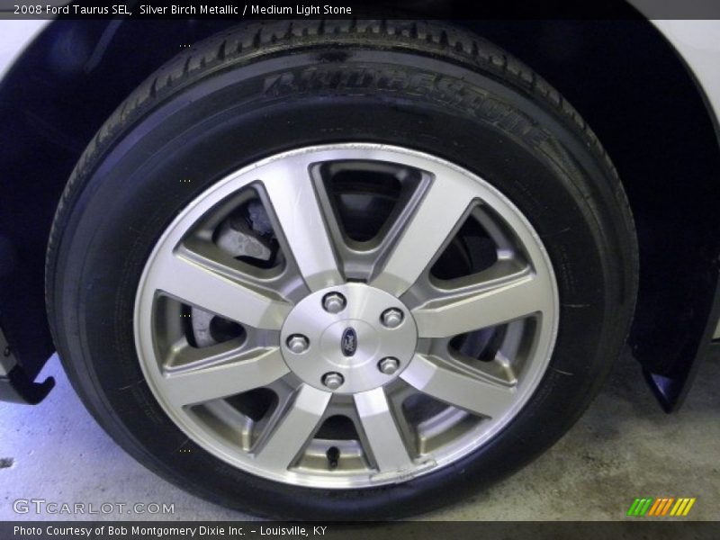 Silver Birch Metallic / Medium Light Stone 2008 Ford Taurus SEL