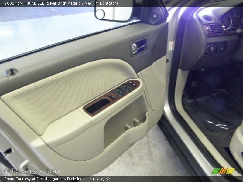 Silver Birch Metallic / Medium Light Stone 2008 Ford Taurus SEL