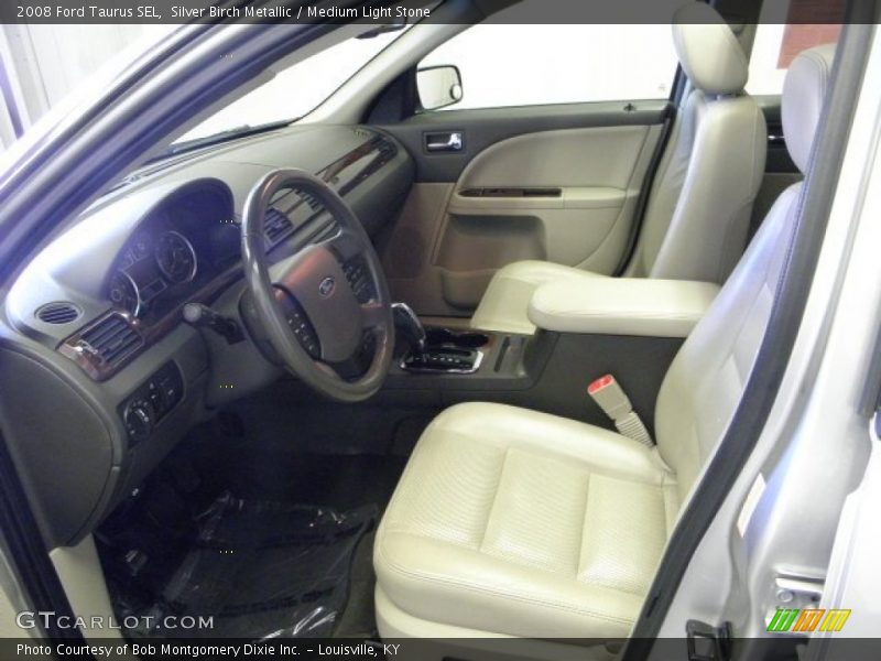 Silver Birch Metallic / Medium Light Stone 2008 Ford Taurus SEL