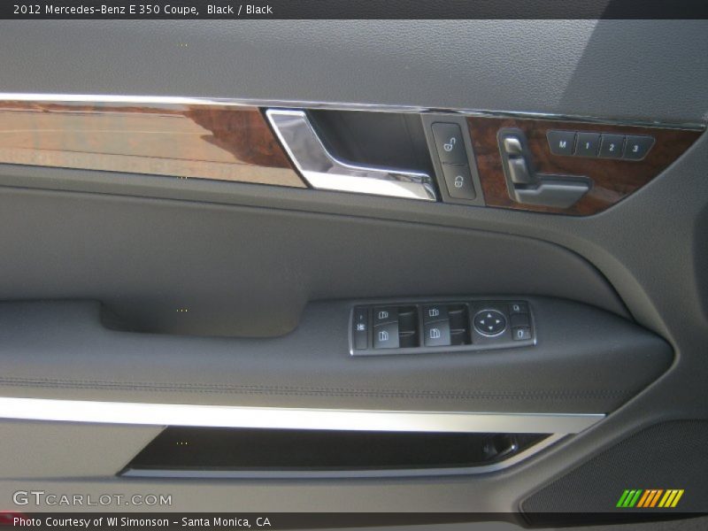 Black / Black 2012 Mercedes-Benz E 350 Coupe