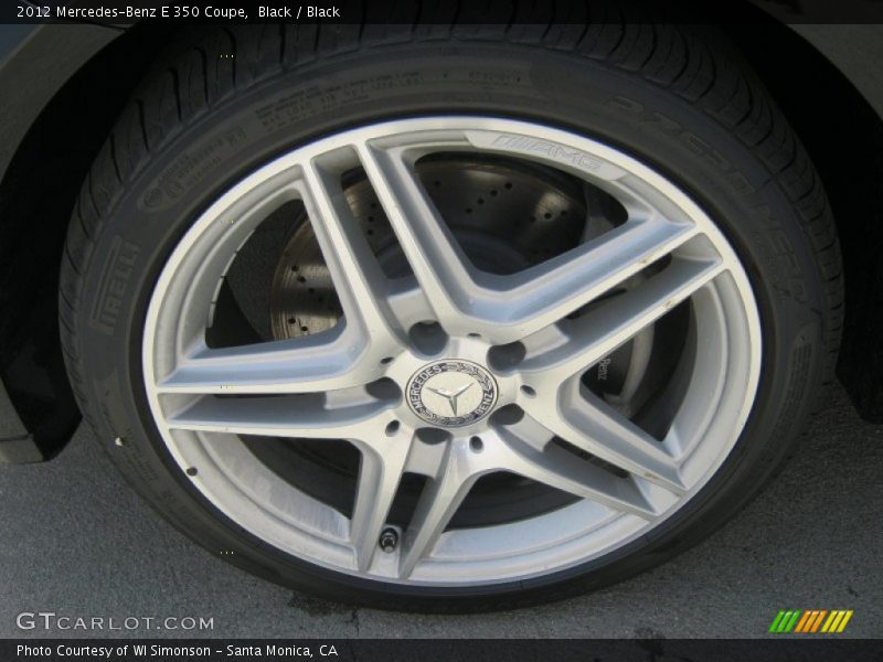 Black / Black 2012 Mercedes-Benz E 350 Coupe