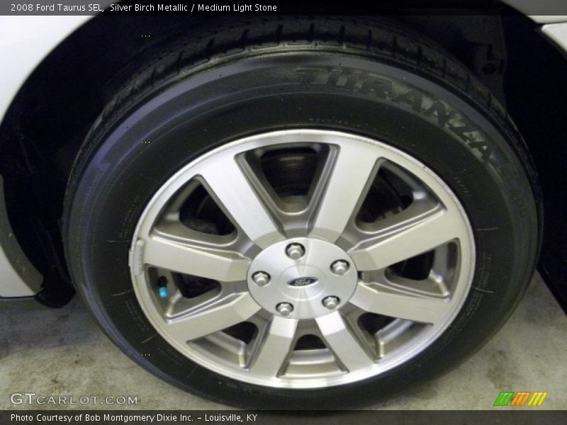 Silver Birch Metallic / Medium Light Stone 2008 Ford Taurus SEL