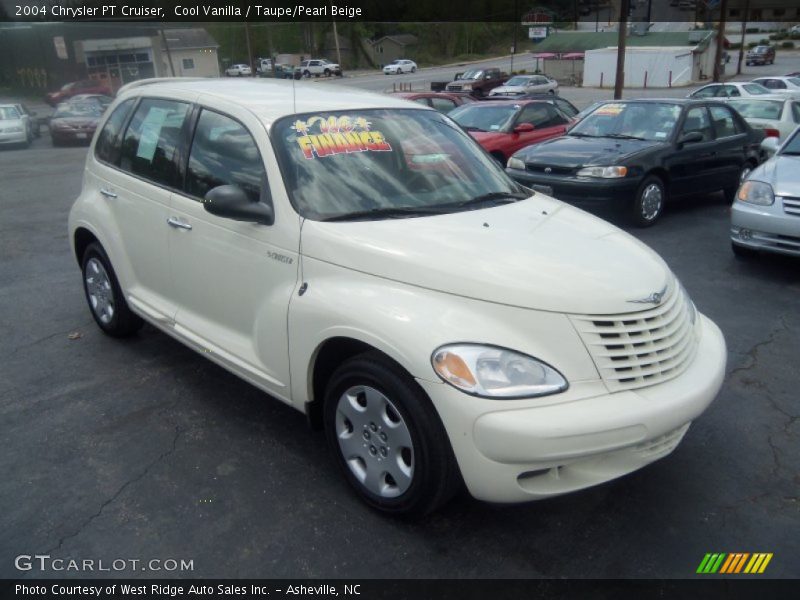 Cool Vanilla / Taupe/Pearl Beige 2004 Chrysler PT Cruiser
