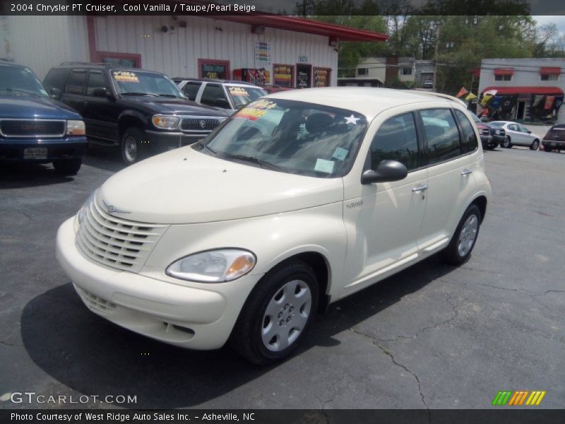 Cool Vanilla / Taupe/Pearl Beige 2004 Chrysler PT Cruiser
