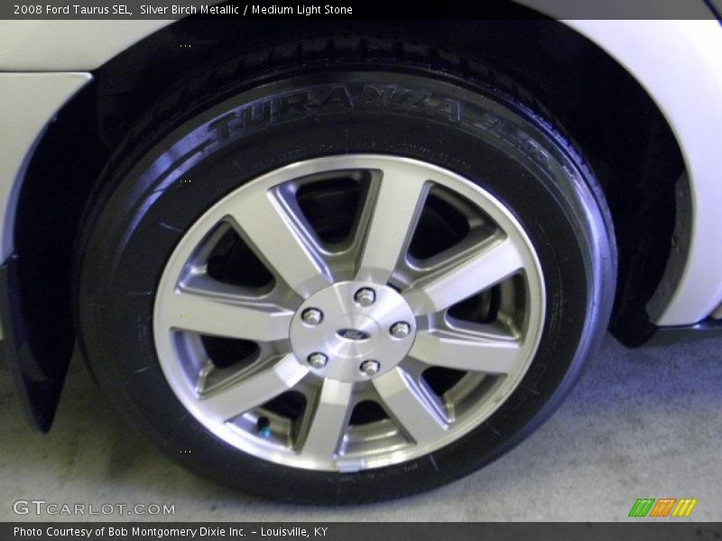 Silver Birch Metallic / Medium Light Stone 2008 Ford Taurus SEL