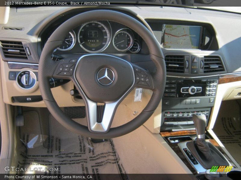 Black / Almond/Mocha 2012 Mercedes-Benz E 350 Coupe