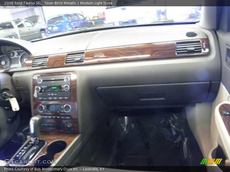 Silver Birch Metallic / Medium Light Stone 2008 Ford Taurus SEL