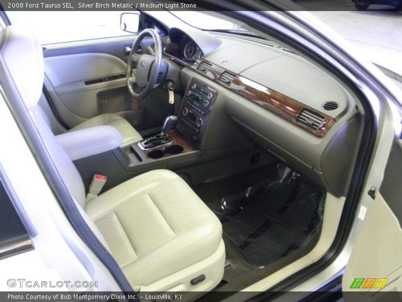 Silver Birch Metallic / Medium Light Stone 2008 Ford Taurus SEL