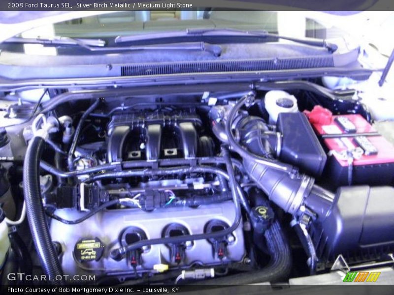 Silver Birch Metallic / Medium Light Stone 2008 Ford Taurus SEL