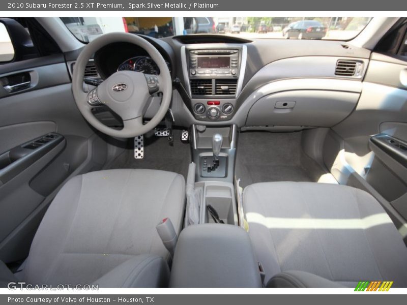 Dashboard of 2010 Forester 2.5 XT Premium