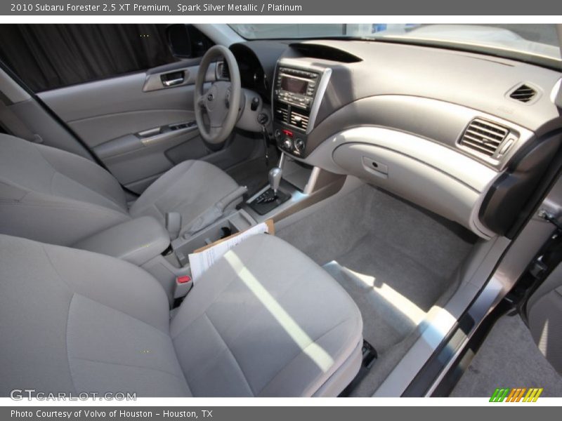 Dashboard of 2010 Forester 2.5 XT Premium