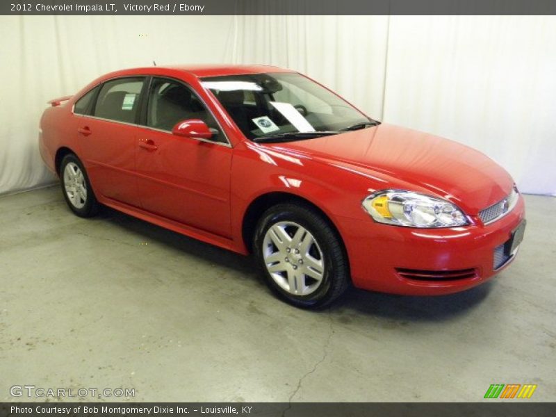 Victory Red / Ebony 2012 Chevrolet Impala LT