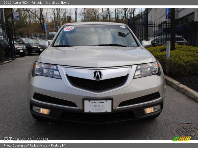 Palladium Metallic / Ebony 2010 Acura MDX