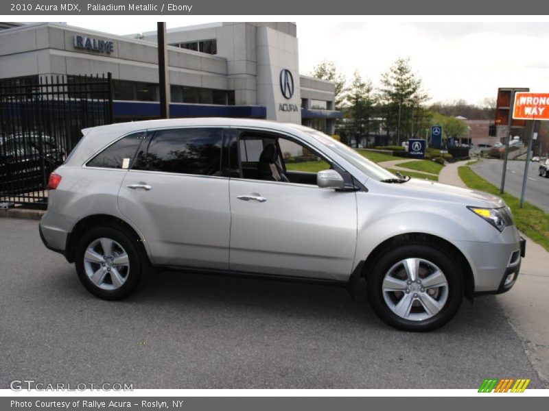 Palladium Metallic / Ebony 2010 Acura MDX