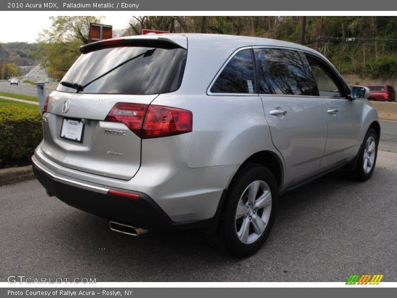 Palladium Metallic / Ebony 2010 Acura MDX
