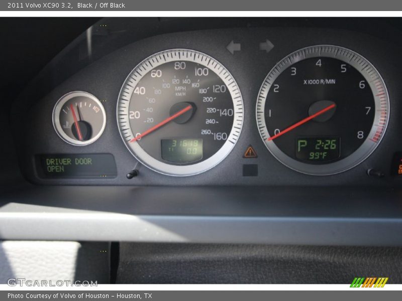 Black / Off Black 2011 Volvo XC90 3.2