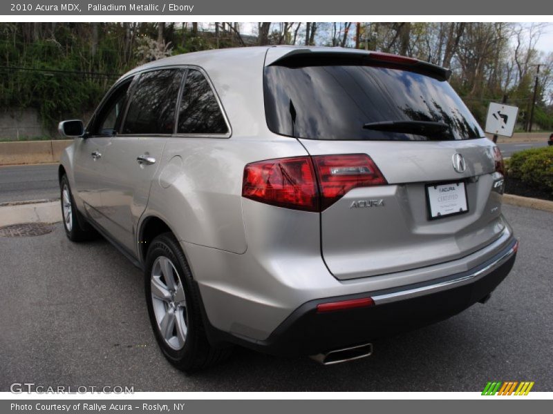 Palladium Metallic / Ebony 2010 Acura MDX