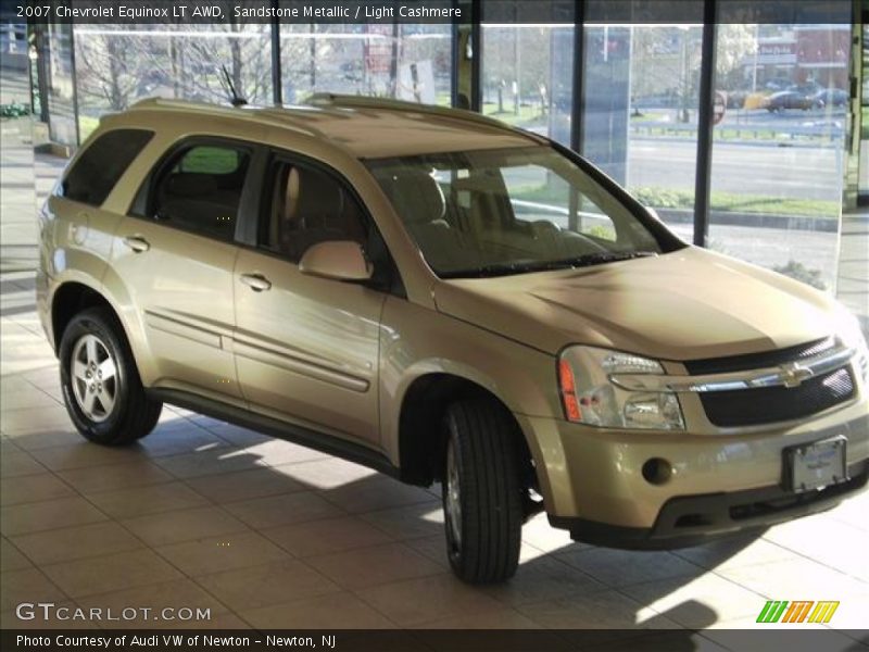 Sandstone Metallic / Light Cashmere 2007 Chevrolet Equinox LT AWD