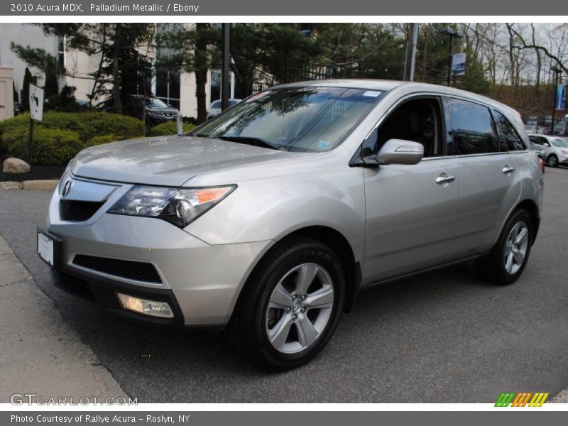 Palladium Metallic / Ebony 2010 Acura MDX