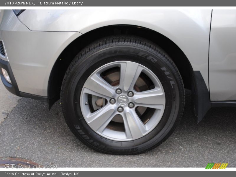 Palladium Metallic / Ebony 2010 Acura MDX