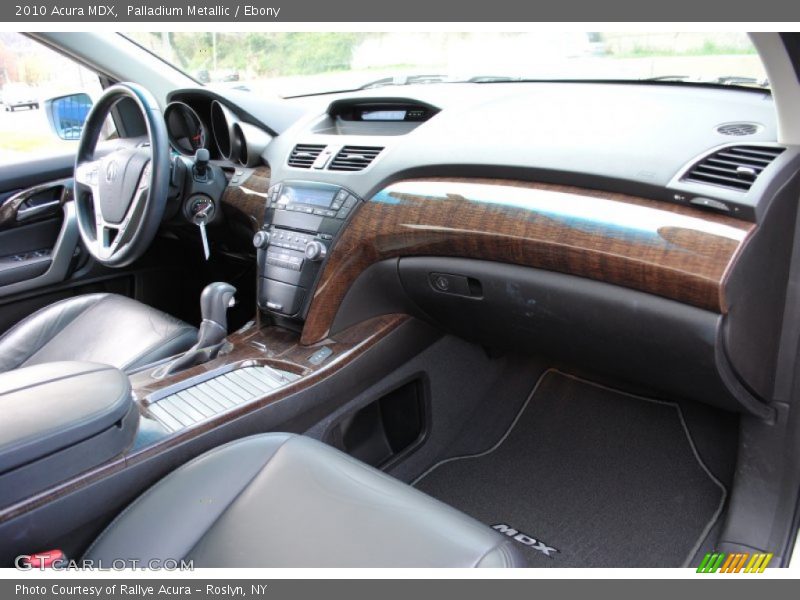 Palladium Metallic / Ebony 2010 Acura MDX