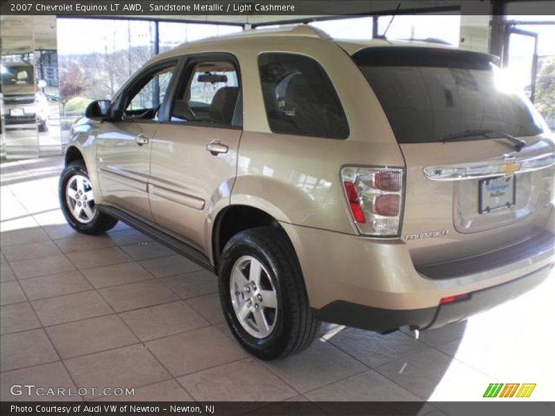 Sandstone Metallic / Light Cashmere 2007 Chevrolet Equinox LT AWD