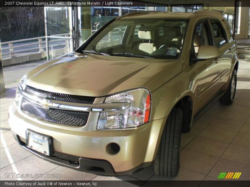 Sandstone Metallic / Light Cashmere 2007 Chevrolet Equinox LT AWD