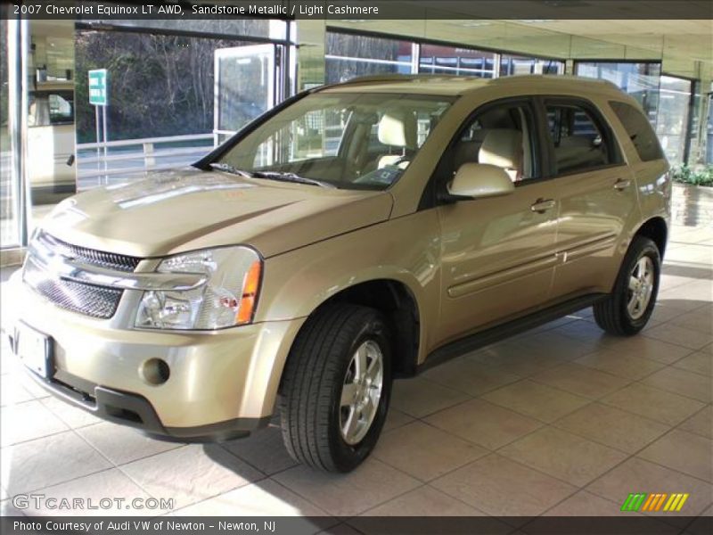 Sandstone Metallic / Light Cashmere 2007 Chevrolet Equinox LT AWD